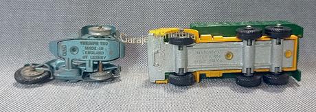 Triumph con sidecar y Dodge Kew con caja de madera de Matchbox #4 Triumph con sidecar y Dodge Kew con caja de madera de Matchbox #4