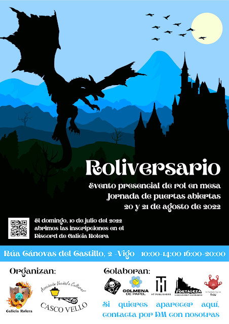 Roliversario 2022 en Vigo (Galicia): 20-21/08/2022
