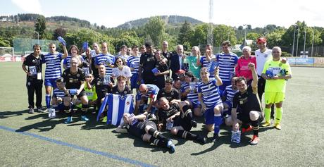 El Trofeo del Primer Torneo Internacional del Centenario, organizado por la SD Ponferradina se va para Gijón 3