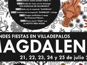 Grandes Fiestas Magdalena Villadepalos. julio, Programa actividades