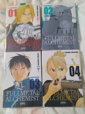 Fullmetal Alchemist (Kanzenban, Tomos I-IV), de Hiromu Arakawa