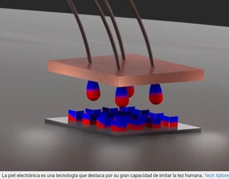 Así funciona la piel electrónica