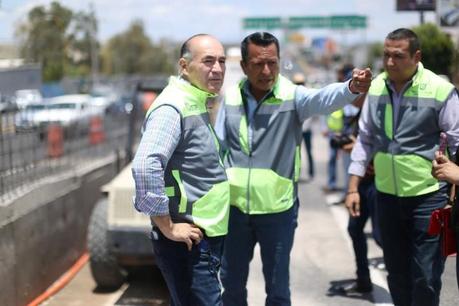 Supervisa Enrique Galindo los avances en las obras de Salvador Nava