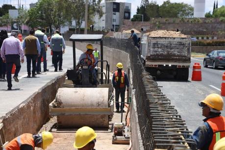 Supervisa Enrique Galindo los avances en las obras de Salvador Nava