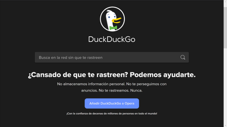 Duckduckgo el buscador que busca reemplazar a google