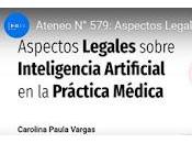 Aspectos Legales sobre Inteligencia Artificial Práctica Médica