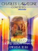 Concierto Charles Lavaigne en Sala Juglar