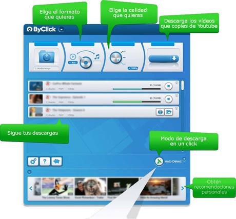 Youtube a mp3 con By Click Downloader | Descarga y Convierte vídeos Youtube a mp3 con By Click Downloader | Descarga y Convierte vídeos