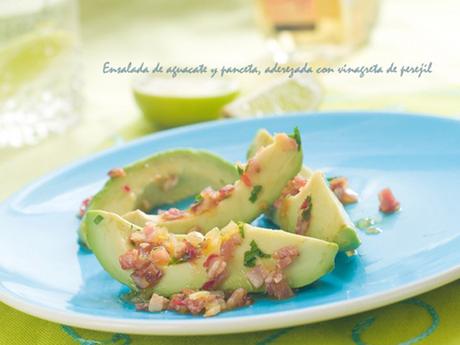 Ensalada de aguacate y bacon Ensalada de aguacate y bacon