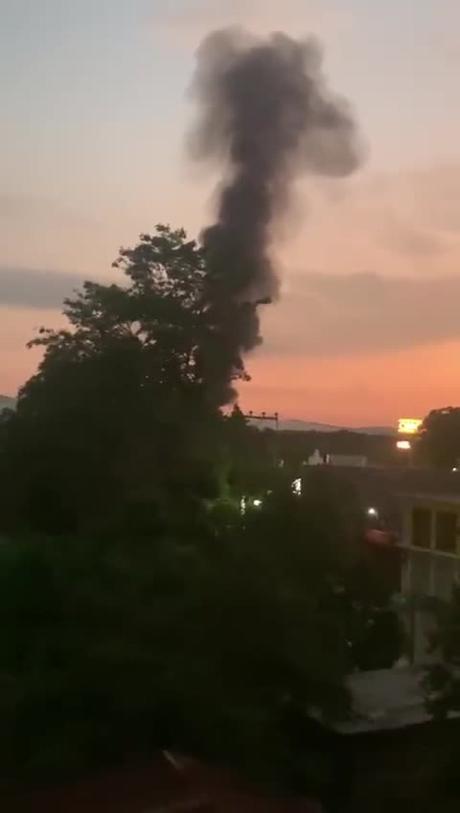 Helicóptero derribado en Tamasopo