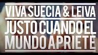 Viva Suecia estrena videoclip de Justo cuando el mundo apriete con Leiva
