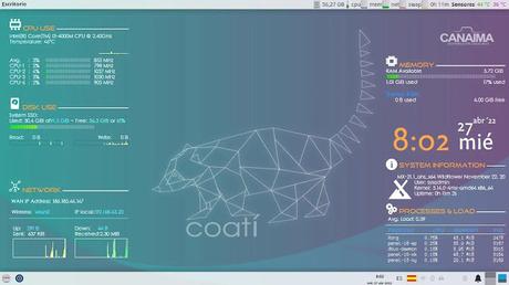 Escritorios en MilagrOS GNU/Linux Escritorios en MilagrOS GNU/Linux