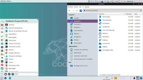 Escritorios en MilagrOS GNU/Linux Escritorios en MilagrOS GNU/Linux
