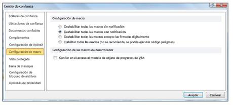 Cómo habilitar la ejecución de macros en PowerPoint Cómo habilitar la ejecución de macros en PowerPoint