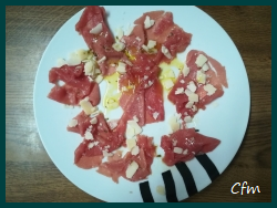 Carpaccio de ternera