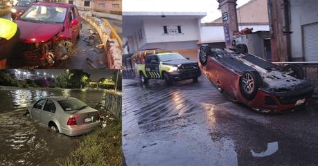 Por falta de precaución, SLP se llena de accidentes este domingo