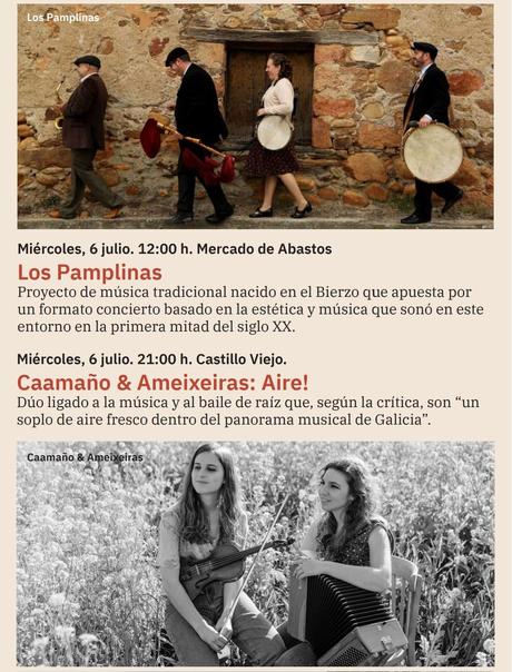 El festival Caminos de música llena Ponferrada de conciertos y acciones en torno a la música de raíz tradicional 3