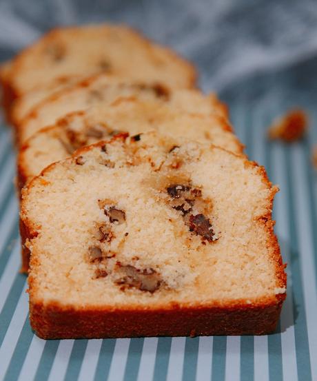 PLUMCAKE DE MANTEQUILLA Y NUECES PLUMCAKE DE MANTEQUILLA Y NUECES