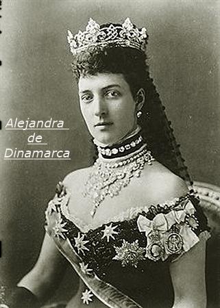 Alejandra de Dinamarca, esposa de rey de Inglaterra Eduardo VII