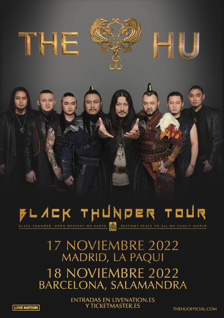 Conciertos en Madrid y Barcelona de la banda mongola The HU