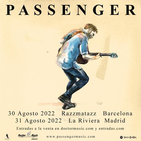 Conciertos de Passenger en España en agosto