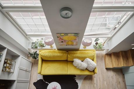 delikatissen ventanas guillotina scandinavian apartment scandi modern scandi elegant interiors muebles de diseño interior duplex escalera duplex distribución duplex decoración integrada duplex ático nórdico  