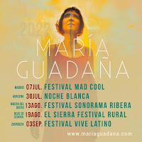 Gira de festivales de María Gaudaña