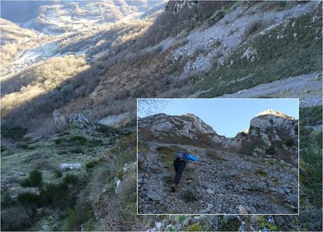 Las Agüeras-Villaorille/Viḷḷuriche-La Cueva la Canal-Picu Mayor-La Furacá