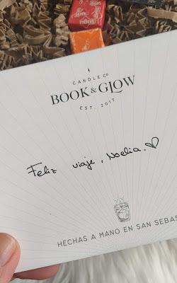 presentación 02 Probando las velas de BOOK&GLOW 04