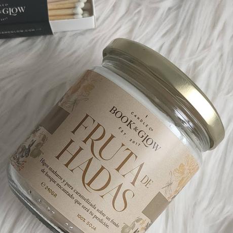 fruta de hadas Probando las velas de BOOK&GLOW 06