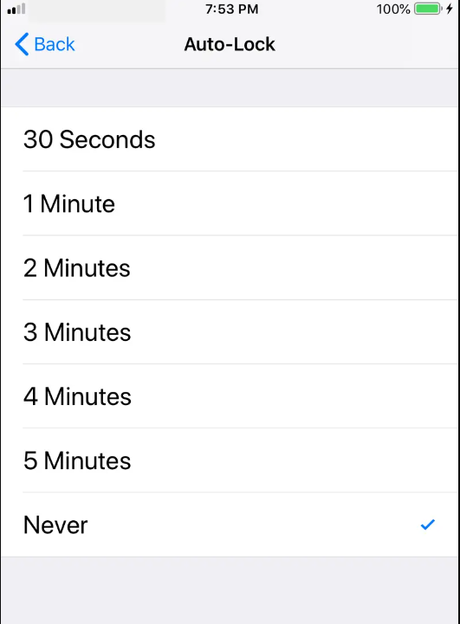 Cómo cambiar el tiempo de espera de la pantalla en iPhone Cómo cambiar el tiempo de espera de la pantalla en iPhone
