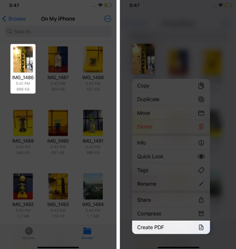 Cómo convertir imágenes a PDF en tu iPhone y iPad Cómo convertir imágenes a PDF en tu iPhone y iPad