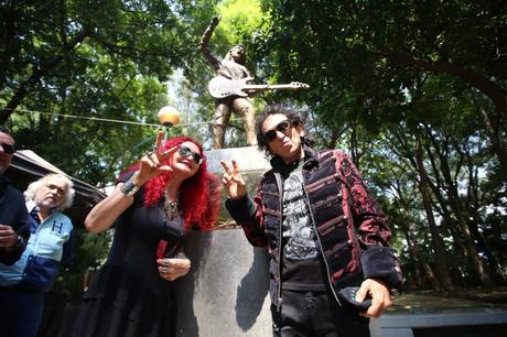 Alex Lora y El Tri dan el primer paso en la reactivación de la Concha Acústica Alex Lora y El Tri dan el primer paso en la reactivación de la Concha Acústica