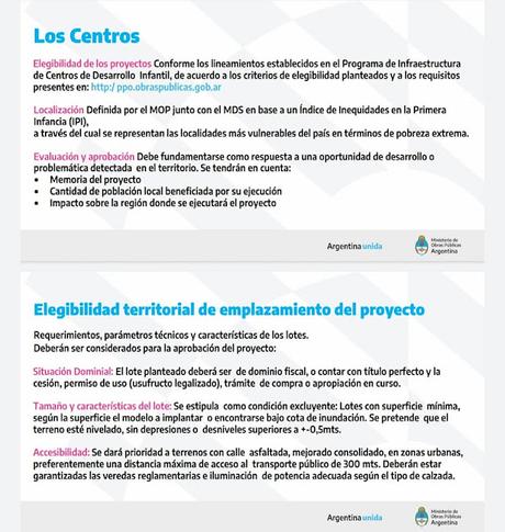 Santo Tomas y otras cinco localidades se incorporan a la Red de Infraestructura del cuidado