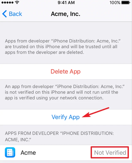 Cómo confiar en una aplicación en el iPhone Cómo confiar en una aplicación en el iPhone