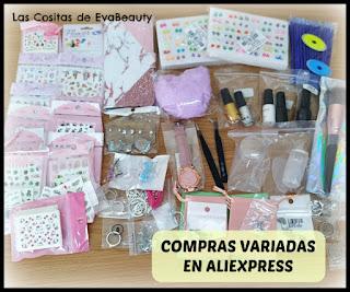 Compras variadas en Aliexpress (uñas, bisutería, maquillaje, papelería y  accesorios) - Paperblog