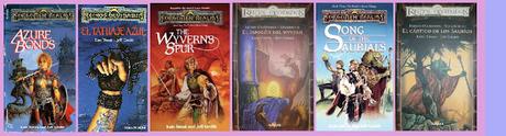 Reseña: libros: Trilogía Reinos Olvidados: El tatuaje azul, El espolón del wivern, El cántico de los saurios