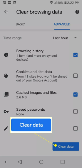 Cómo eliminar el historial de búsqueda de Chrome en Android Cómo eliminar el historial de búsqueda de Chrome en Android