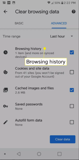 Cómo eliminar el historial de búsqueda de Chrome en Android Cómo eliminar el historial de búsqueda de Chrome en Android