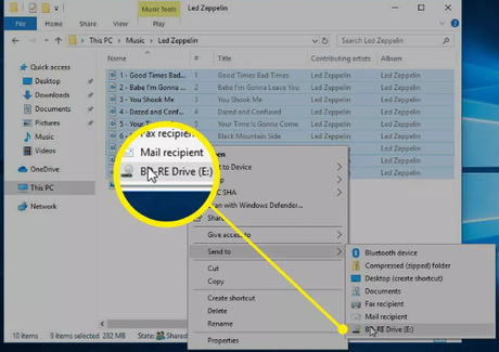 Cómo grabar un CD de música en Windows