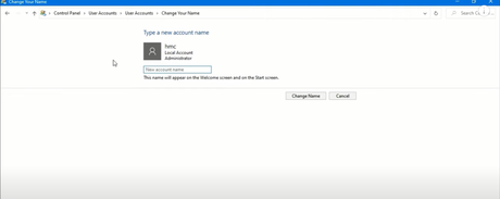 Cómo cambiar el nombre de administrador en Windows 10 Cómo cambiar el nombre de administrador en Windows 10