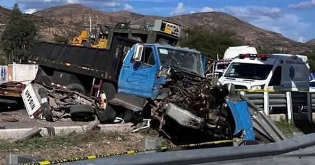 Dos muertos en accidente carretero sobre la 57 a la altura de Ojo Caliente