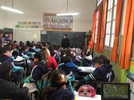Charla en la Escuela 16 de Monte