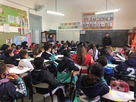 Charla en la Escuela 16 de Monte