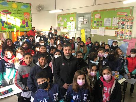 Charla en la Escuela 16 de Monte