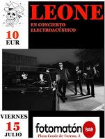 Concierto de Leone en Fotomatón Bar
