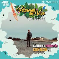 Concierto de Gary Olson en Fotomatón Bar