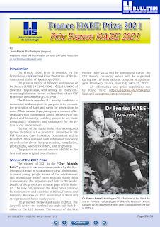 Un artículo nuestro en el Boletín de la Union International of Speleology (UIS)