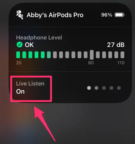 Cómo usar Live Listen en tus AirPods Cómo usar Live Listen en tus AirPods