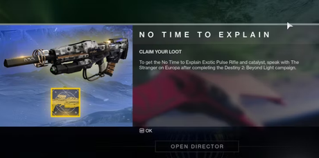 Cómo no tener tiempo para explicar en Destiny 2